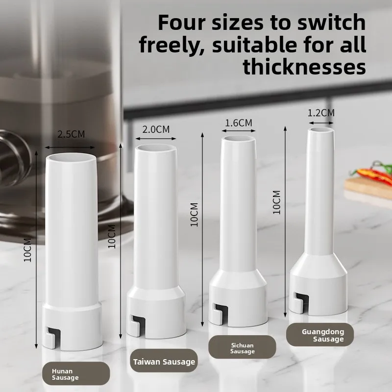 Manual Sausage Maker Home Use Intestinal Filling Machine New Type Meat Sausage Making Tool Traditional Chinese Style Citywalk...