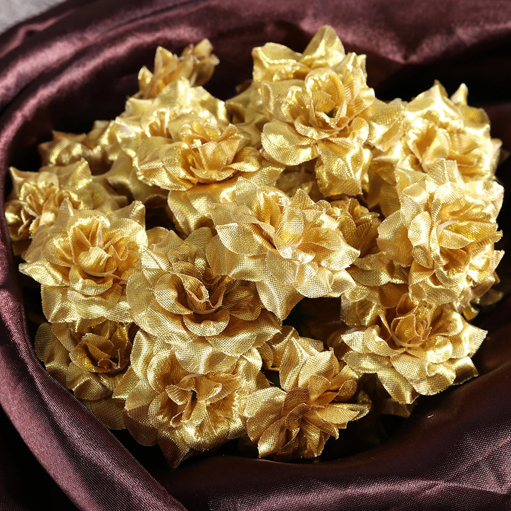 

30 Pcs Roses Fake Rose Decor Wedding Decoration DIY Fake Romantic Simulation Flower Silk Flower Adornment Adornment