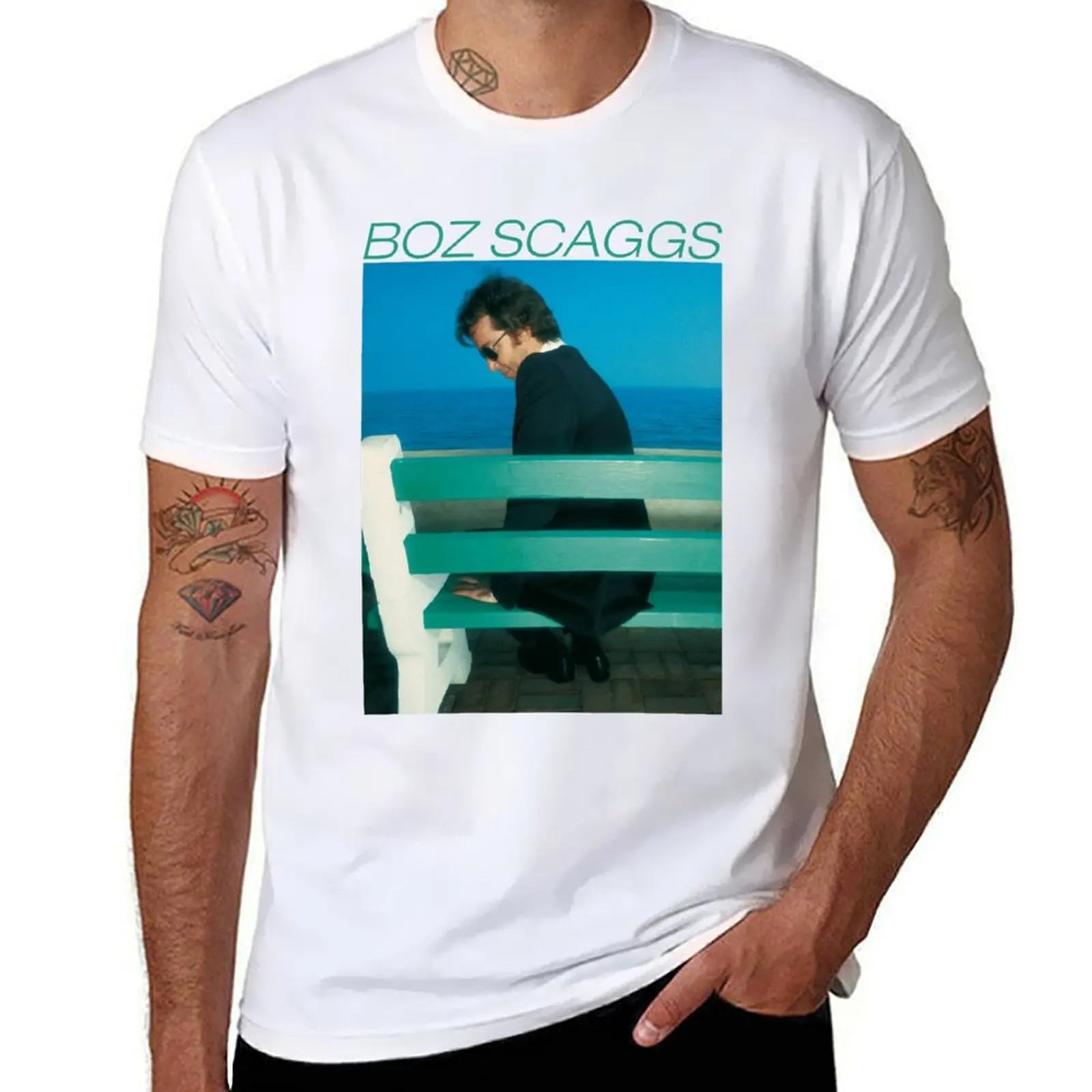 

Boz Scaggs For Fans T-Shirt printed t shirts for man cotton t shirts man 100% T-Shirt
