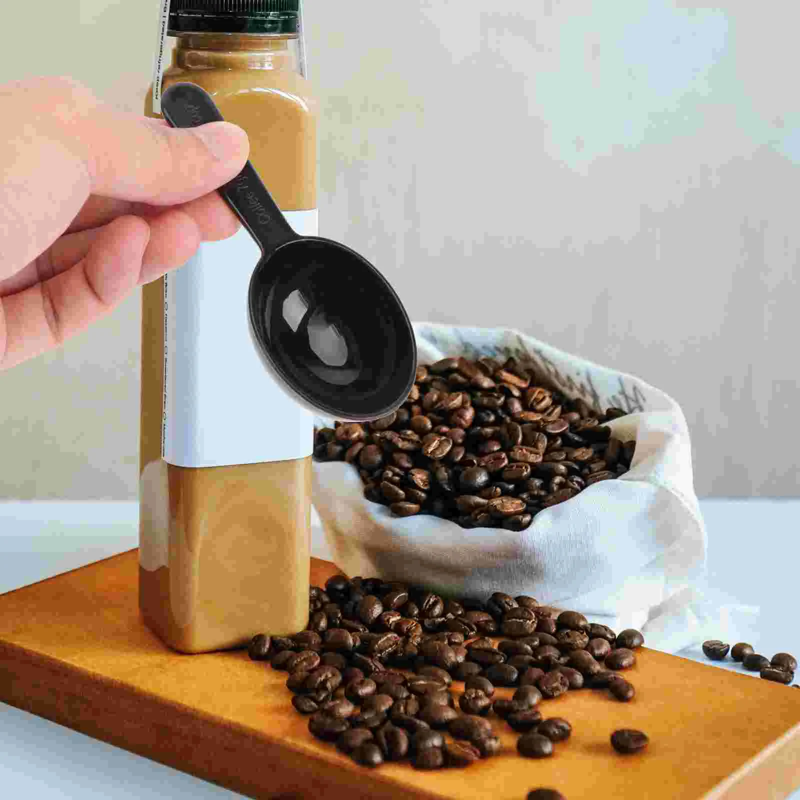 5 Coffee Bean Spoons Multifunctional Coffee Tea Flour Measuring Scoop Measurement Spoon Kitchen Gadgets for Home Restaurant Shop