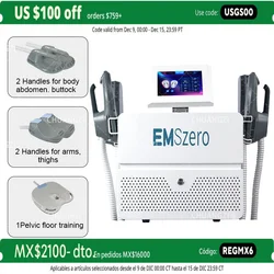 Máquina para esculpir ems profesional 15 Tesla emszero maquina HI-emt Neo R/F máquinas para esculpir el cuerpo estimulan el electromagnetismo