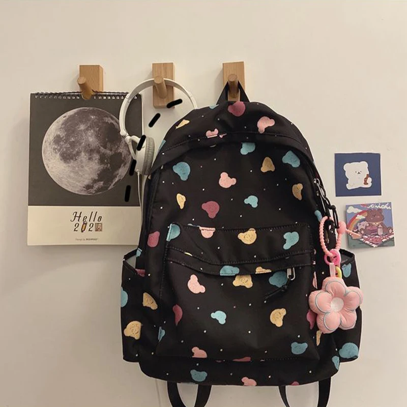 Bolsa de ombro antifurto para mulheres, mochila casual de grande capacidade, mochila de viagem para adolescentes, mochila para meninas, nova moda