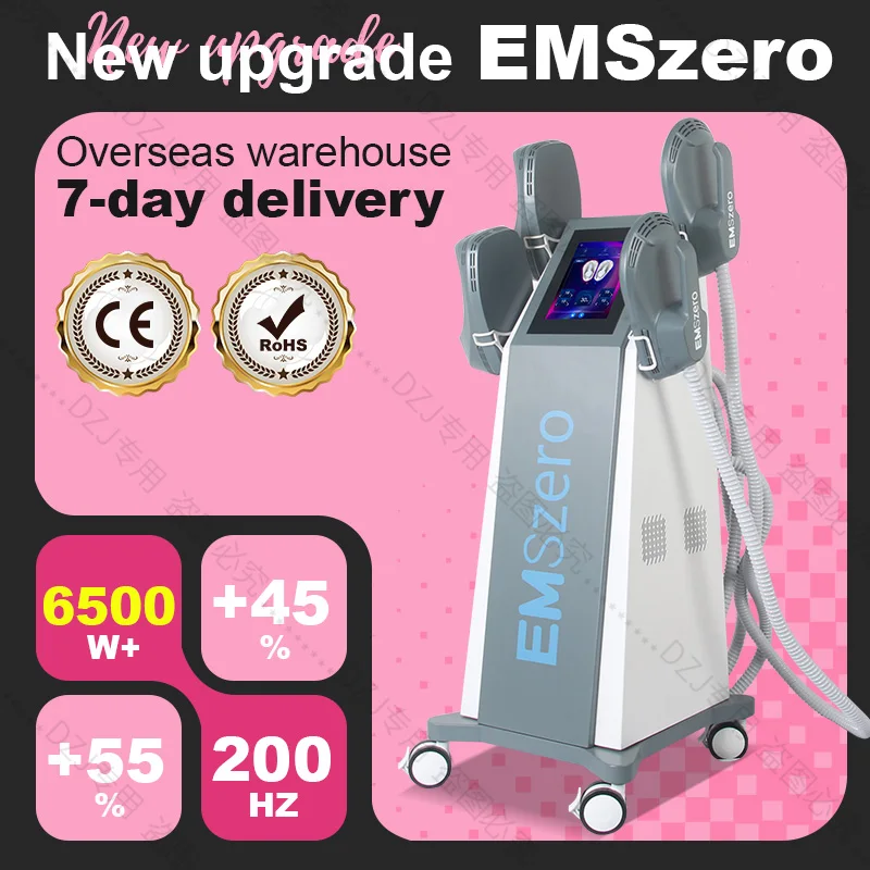 

EMSzero RF Machine Body Sculpting Fat Burning Super Strong Electromagnetic Waves EMS Slimming Beauty Equipment 2025