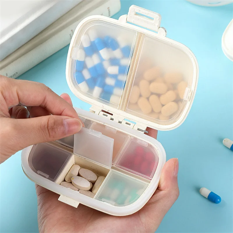 

Sealed Pill Box Portable Dispenser You Can Carry Mini Pills With You Seven Days A Week