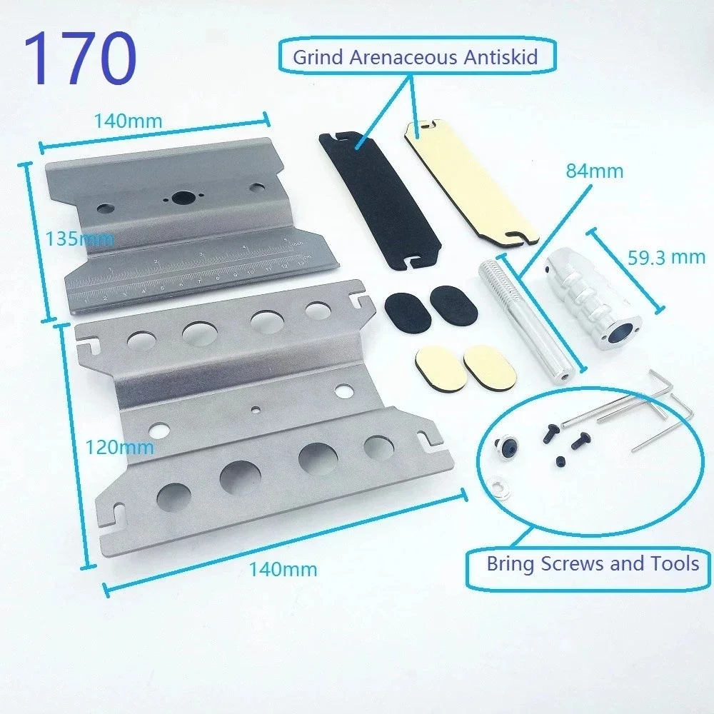 Metalen Aluminium RC Auto Werkstation Werk Stand Reparatie 360 Graden Rotatie Voor 1/8 1/10 1/12 1/16 Schaalmodel