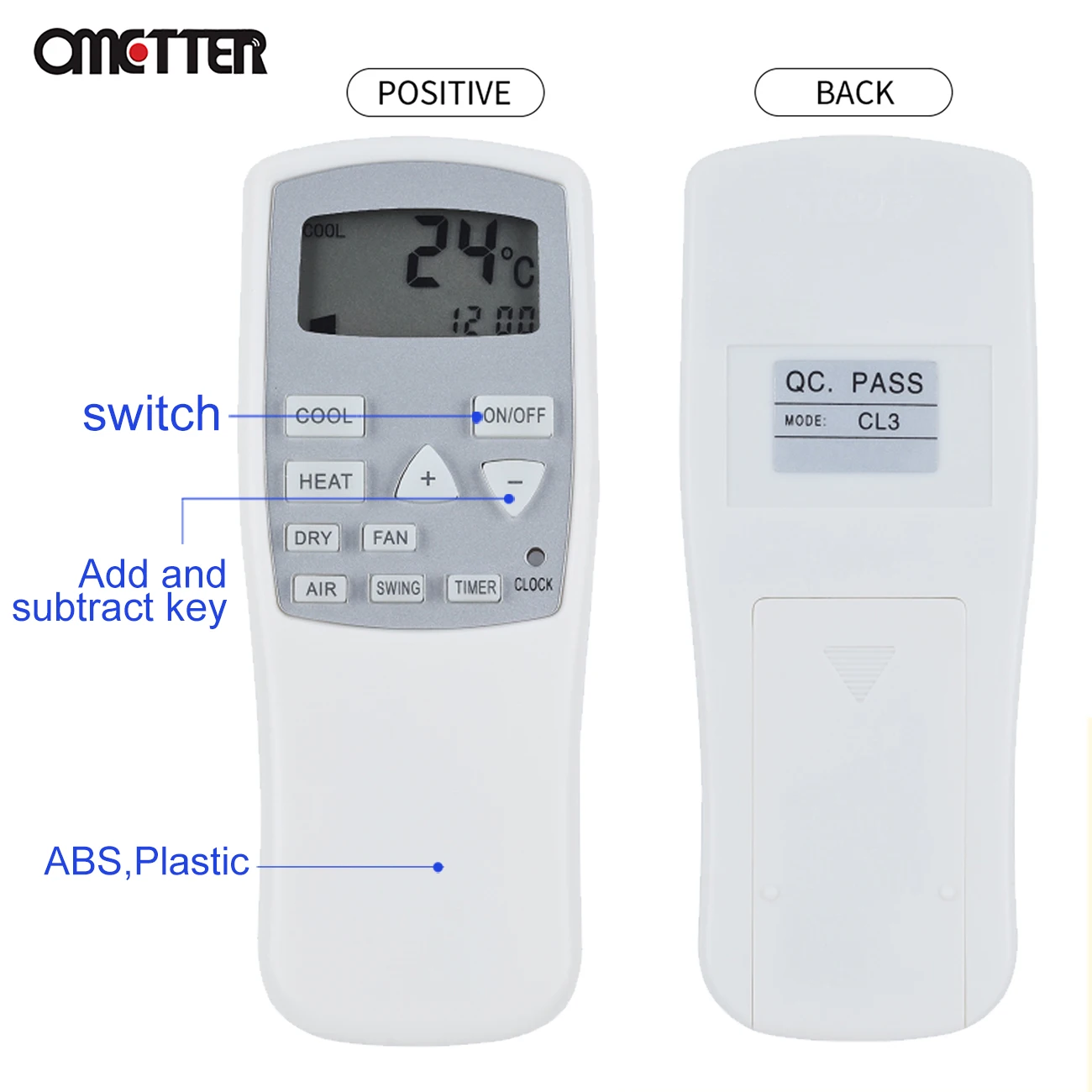 جديد ل تشونلان CL3 مكيف الهواء التحكم عن بعد kfr-35gw VK VJ kfr-25gw T KTCL001 Fernbedienung