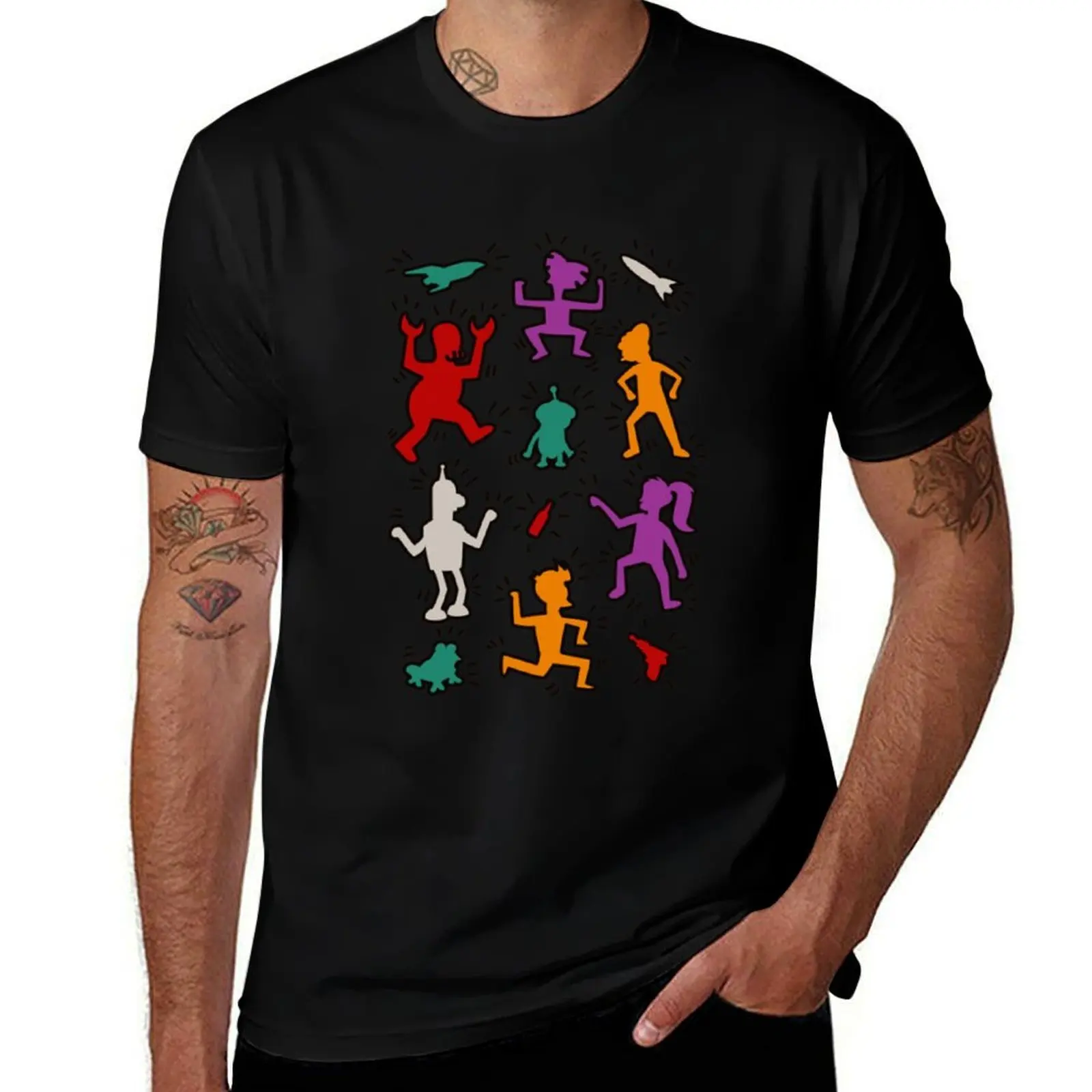 

Keith Futurma T-Shirt shirts graphic tees cotton man t-shirts Clothing men tshirt