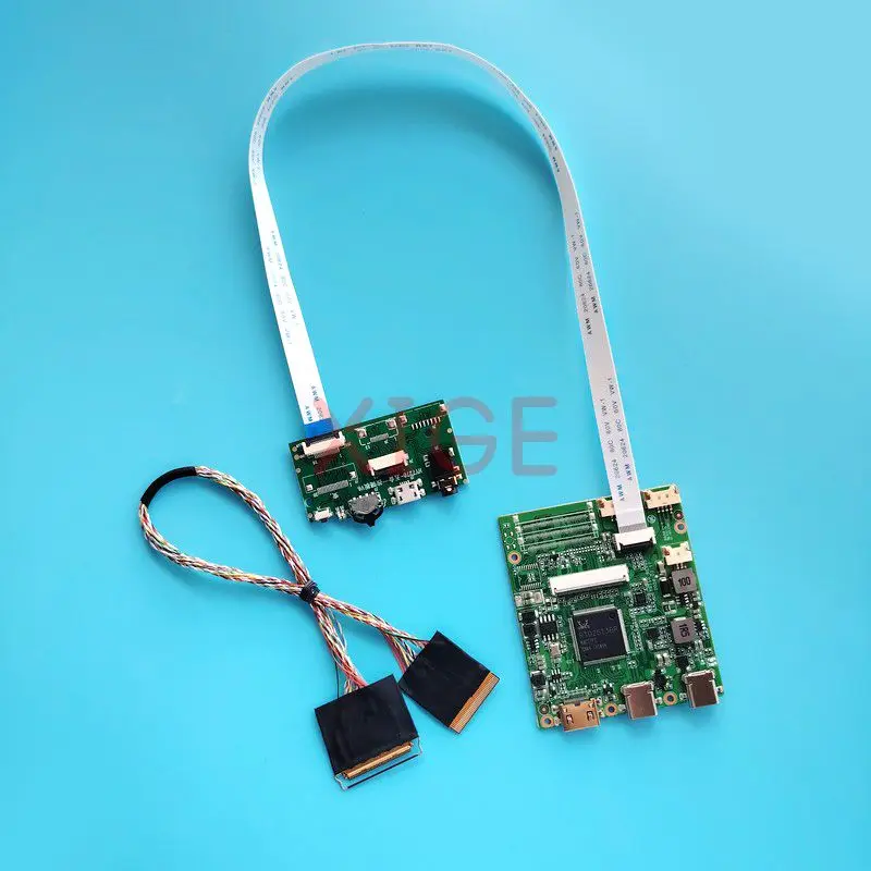 Fit HSD101PHW1-A00 M101NWN8 R0/R3 Driver Controller Board 40-Pin LVDS Laptop Monitor USB Micro TYPE-C Mini-HDMI 1366*768 Kit DIY