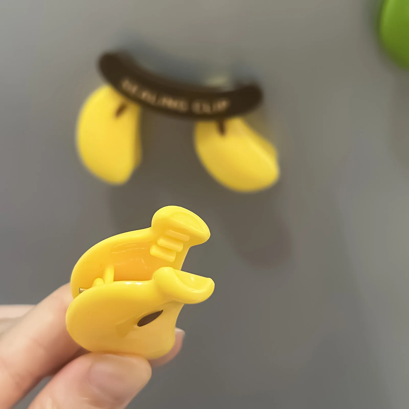 

Creative Refrigerator Magnet Cartoon Banana Shaped Magnetic Fridge Sticker Kitchen Sealing Clip For Food Snack Home Decorations