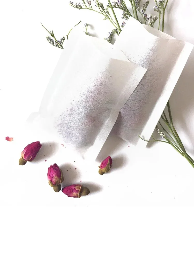

1000Pcs/Lot 7x9CM Empty Tea Bags with String Heal Seal Filter Paper for Herb Loose New Teabags