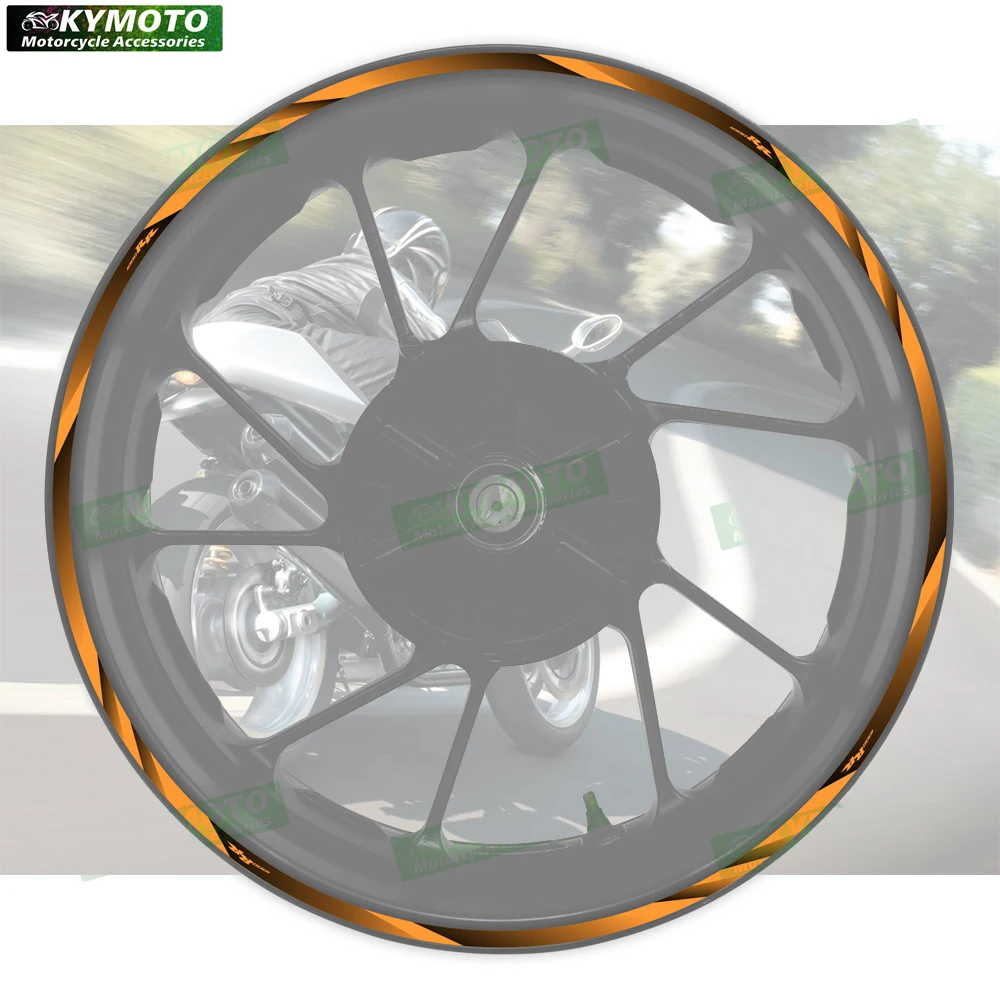 

Аксессуары для мотоциклов HONDA 1000RR 1000 RR, 17-дюймовые наклейки на передние и задние колеса, обтекатель ступицы колеса, светоотражающие полосы, наклейки