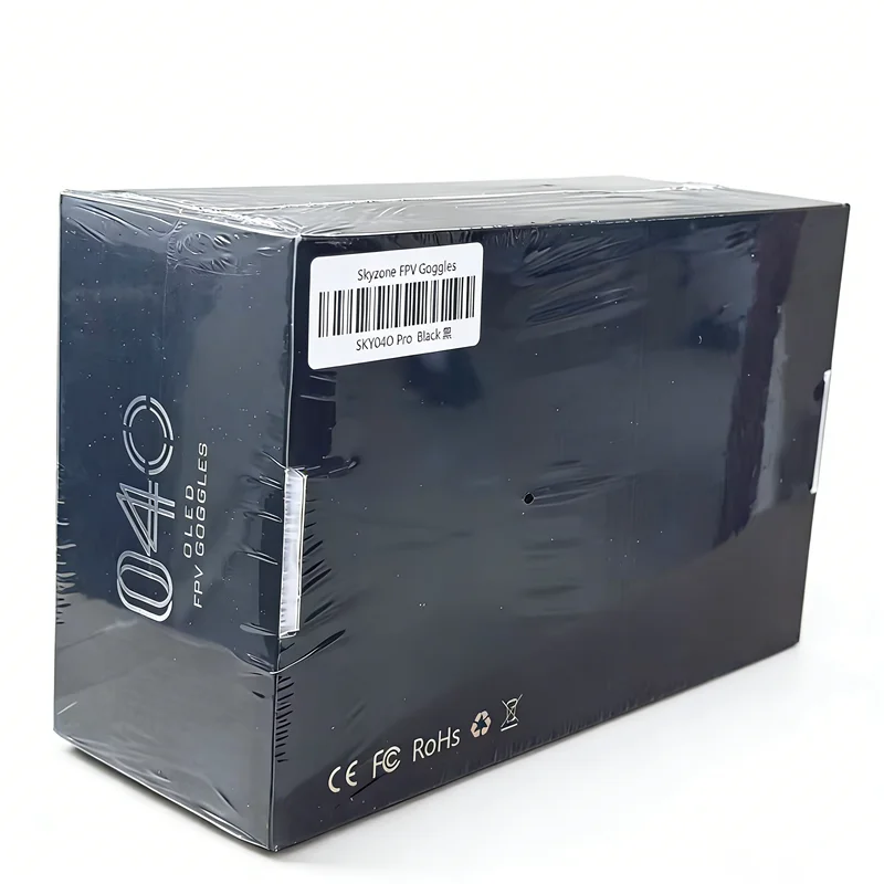 Skyzone SKY04O PRO 5.8G FPV Goggles - OLED Panel, Dual Antenna Diversity, Fusion Analog Mode for RC Drone FPV Viewing