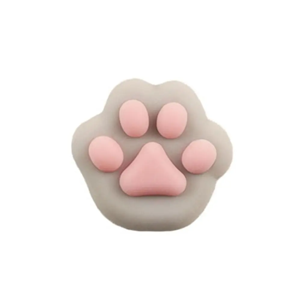 

Cute Sensory Toy Mini Cat Paw Squeeze Toy TPR Fidget Toy Cartoon Fidget Toy 3D Silicone Pinch Decompression Toy Funny Toys