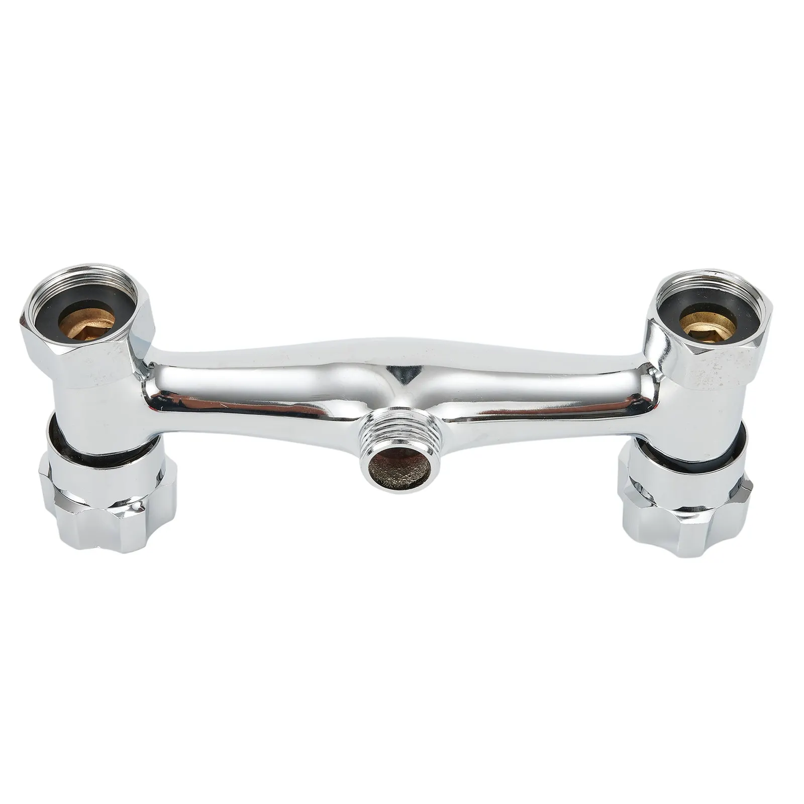 Brand New Shower Mixer Valve High Grade Practical Responsive Shower Mixer Taps Stable Performance Brass Copper Twin Outlet