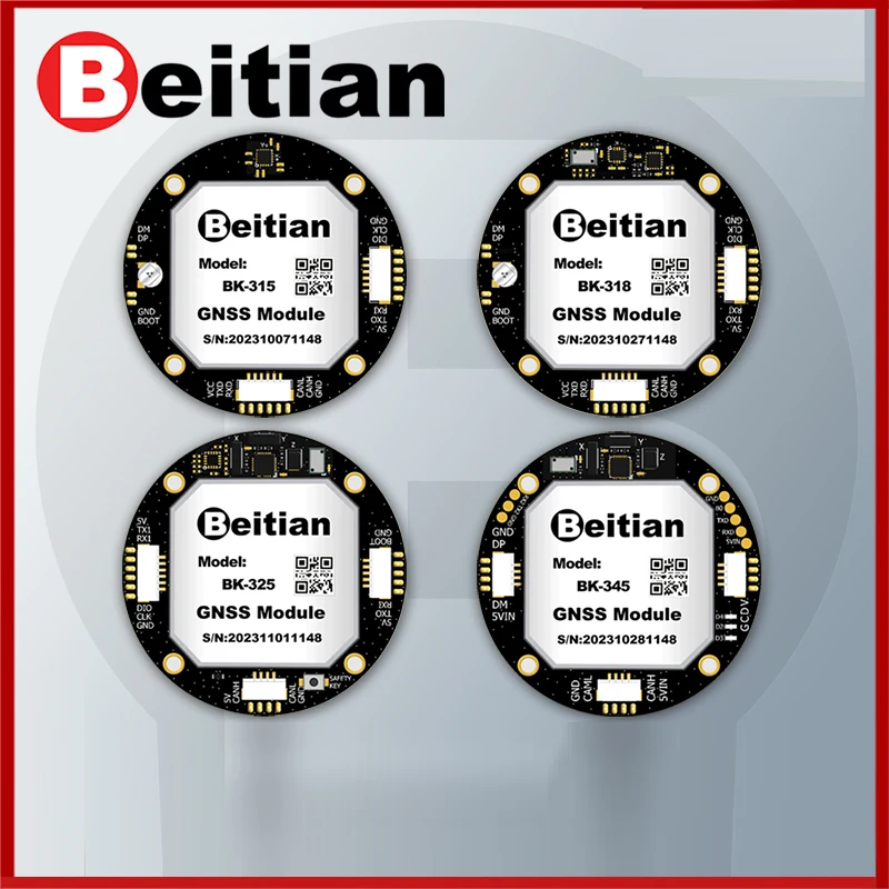 

Beitian BK-315 BK-318 BK-325 BK-345 CAN-bus Compass GPS Module Antenna GNSS Positioning FPV Drone Flight Controller