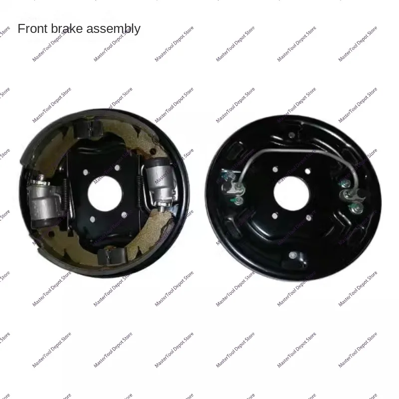 Suitable for Electric Patrol Sightseeing Vehicle Front Drum Brake Disc Assembly Vehicle Accessories