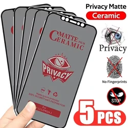 Matte Ceramic Privacy Screen Protector For Xiaomi Redmi Note 15 Pro 14 13 12 11 10 9 12C 10C 13C 12S 11S Poco X6 M6 F5 X3 M5 11T