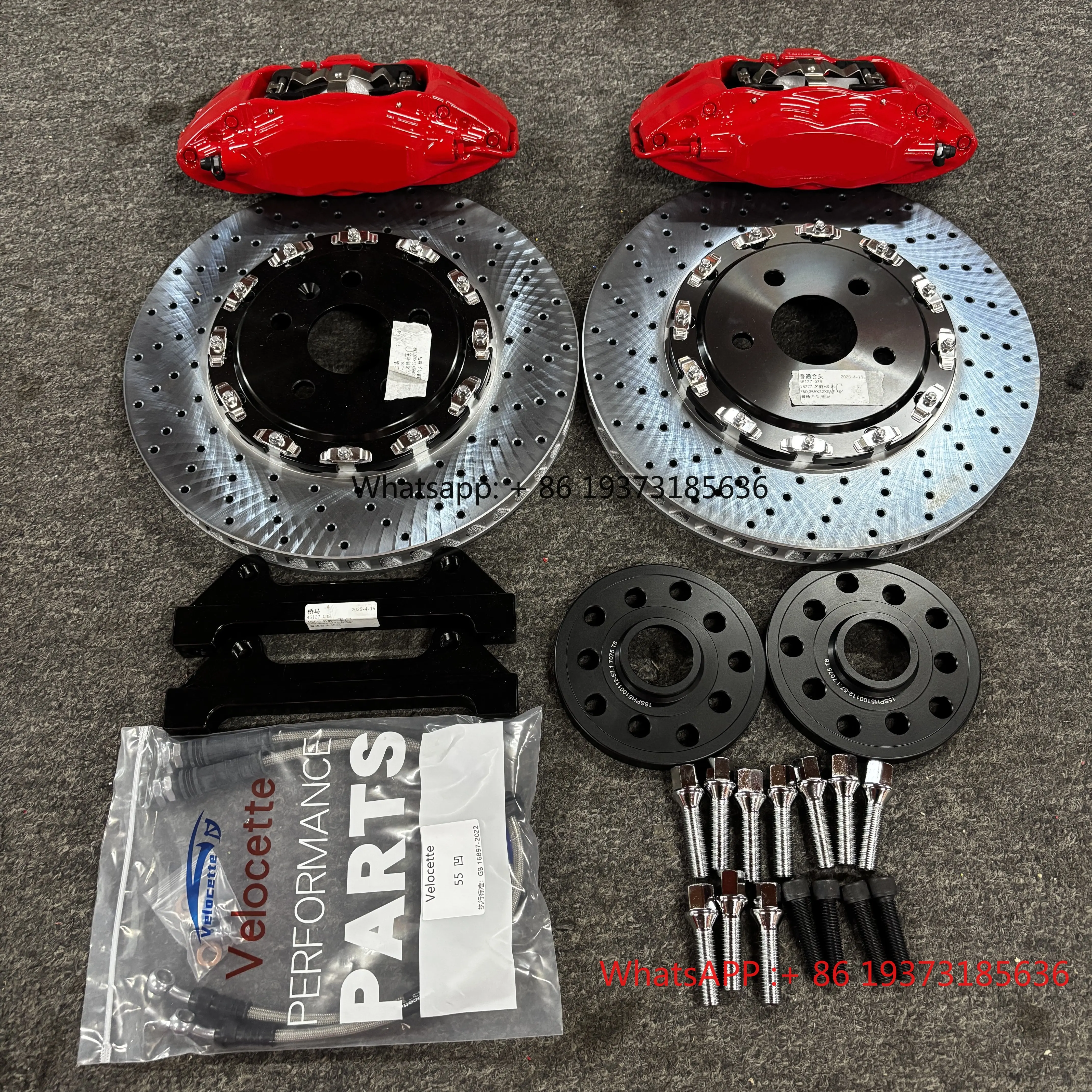 

Modified Brake System Brake 4 Piston Caliper Kit with Float Rotors For BMW MERCEDES-BENZ AUDI MITSUBISHI LAND ROVER SUBARU