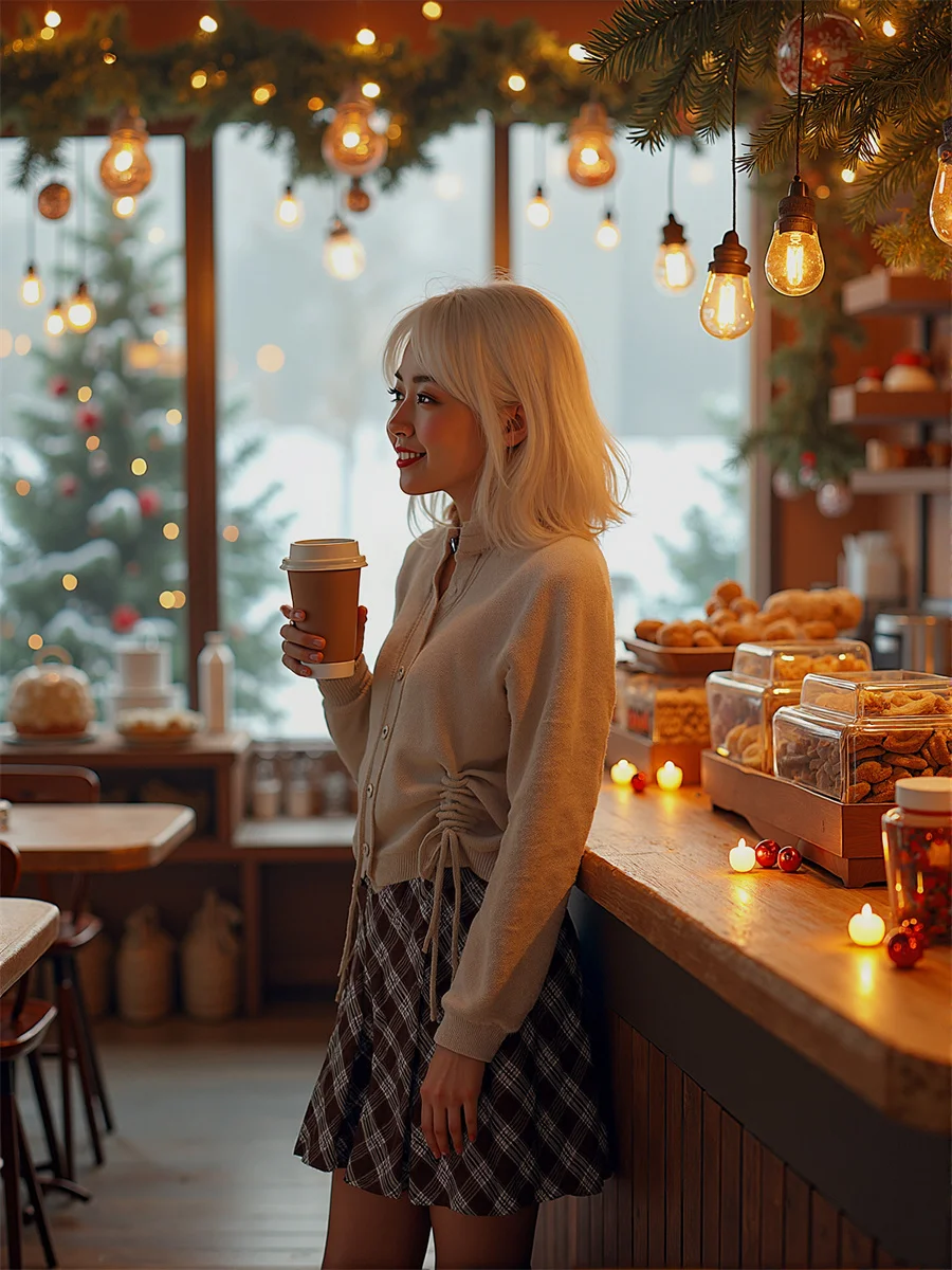 منقوشة الإمبراطورية نمط Preppy التنانير للمرأة ملابس حريمي الخريف على شكل حرف A العمل الكلاسيكي سيدة أنيقة طول الركبة جودة الصلبة Ins