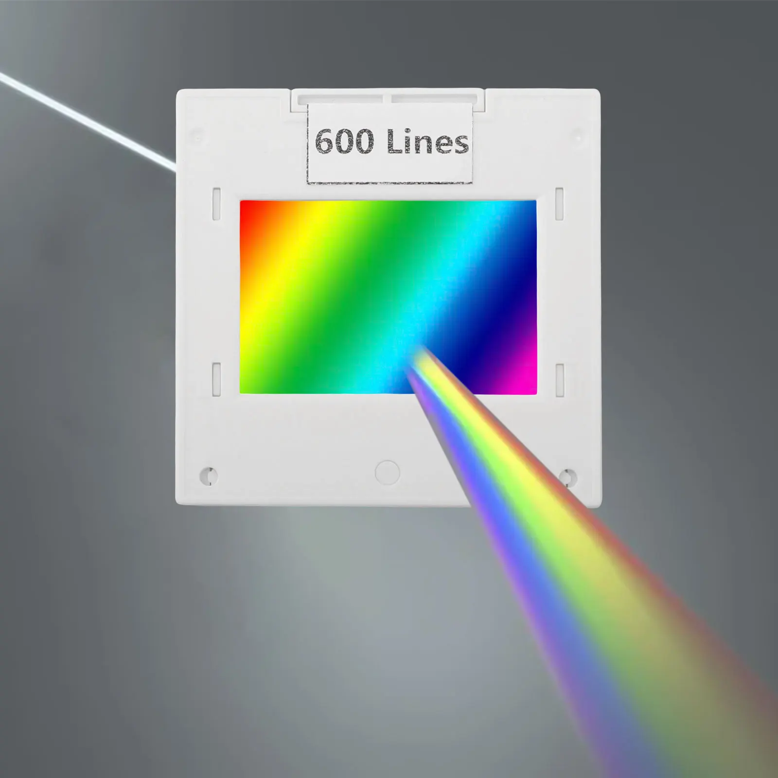 Ultra- Precision Transmission Diffraction Grating With Frame 50/100/300/600 Line 50x50mm Fitting For Spectrograph 4 Sizes