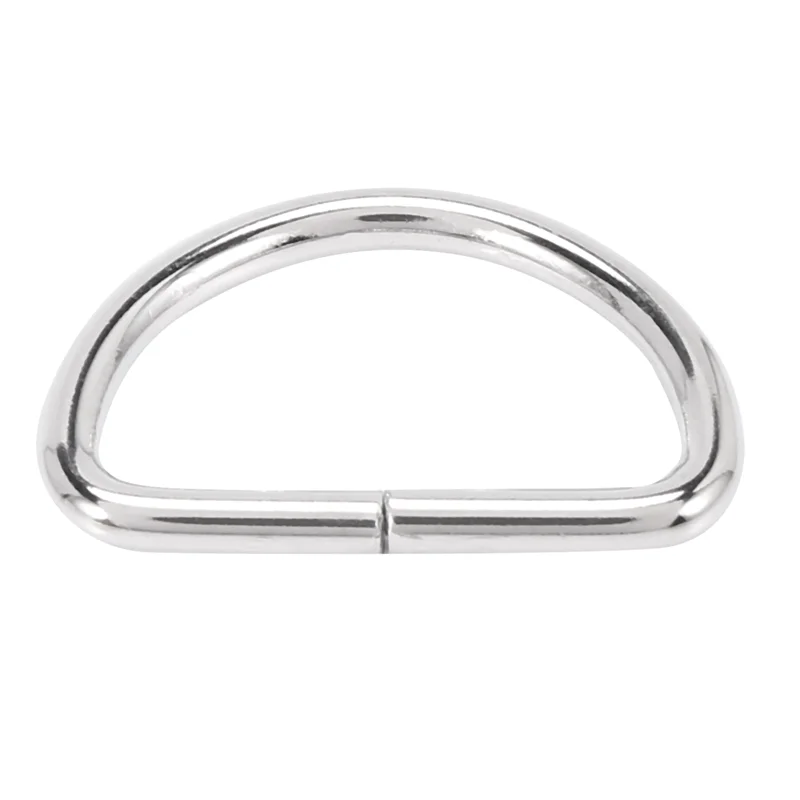 AT29-120Pcs Swivel Snap Hooks And D Rings For Lanyard And Sewing Projects (1 Inch Inside Width)