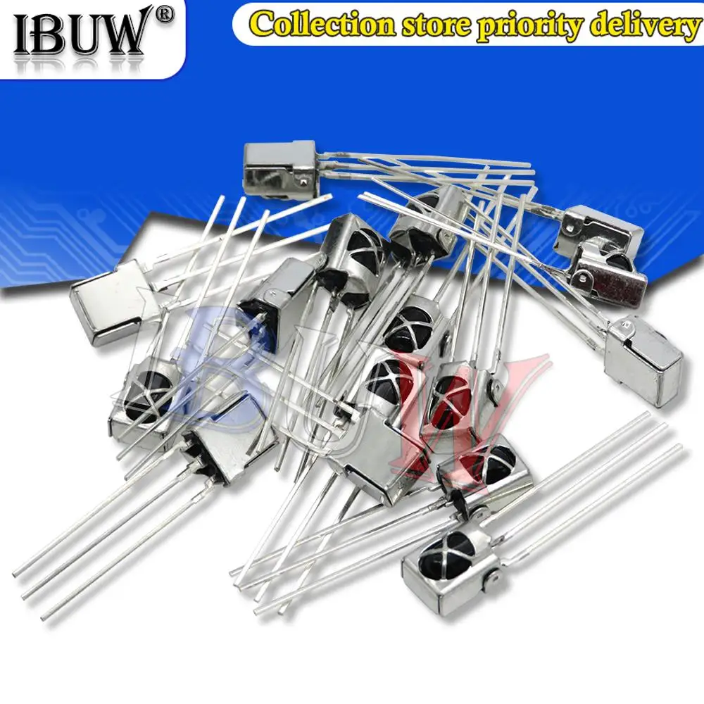 Cabezal receptor infrarrojo universal, sensor infrarrojo, integración energética IBUW, 10 piezas, HX1838/VS1838, VS1838B 1838