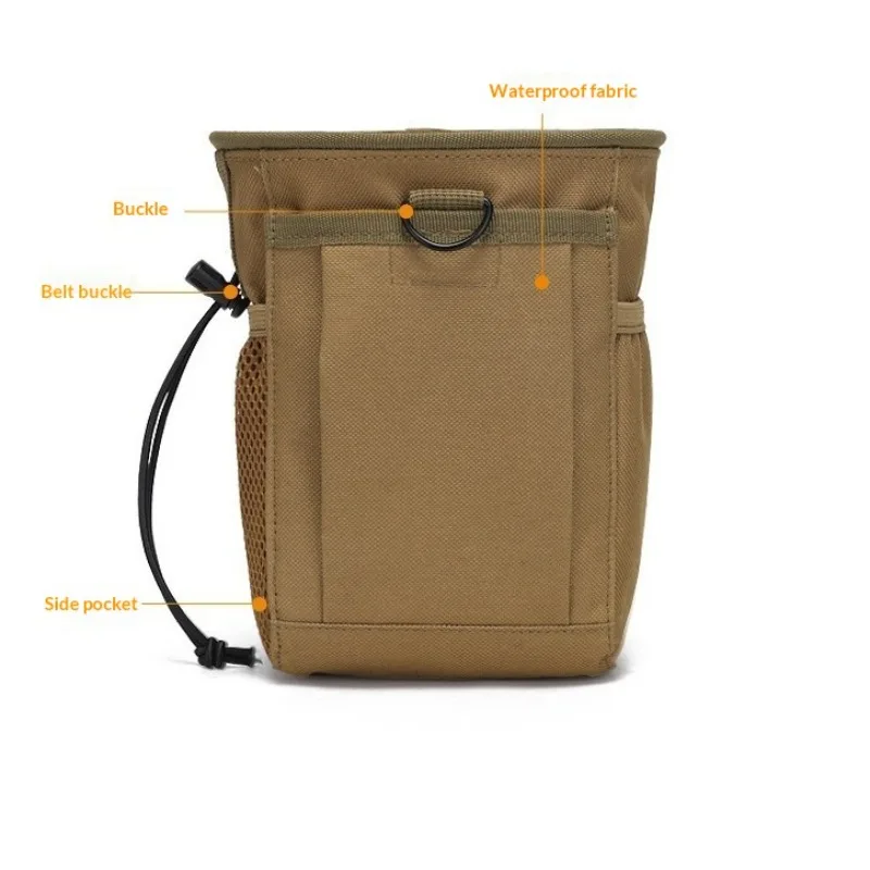 Neue Outdoor-Taktiktasche, Molle-Zubehör-Hüfttasche, Kletter-Chalkbag, Kleine Mehrzweck-Tasche für Camping und Wandern, 1 Stück – Detail 2