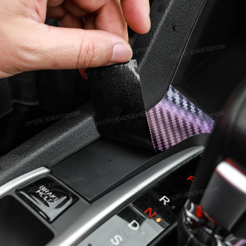 ل SKYWORTH EV6 2023 لوحة التحكم المركزية والعتاد ملصق سيارة الداخلية طبقة رقيقة واقية الملحقات