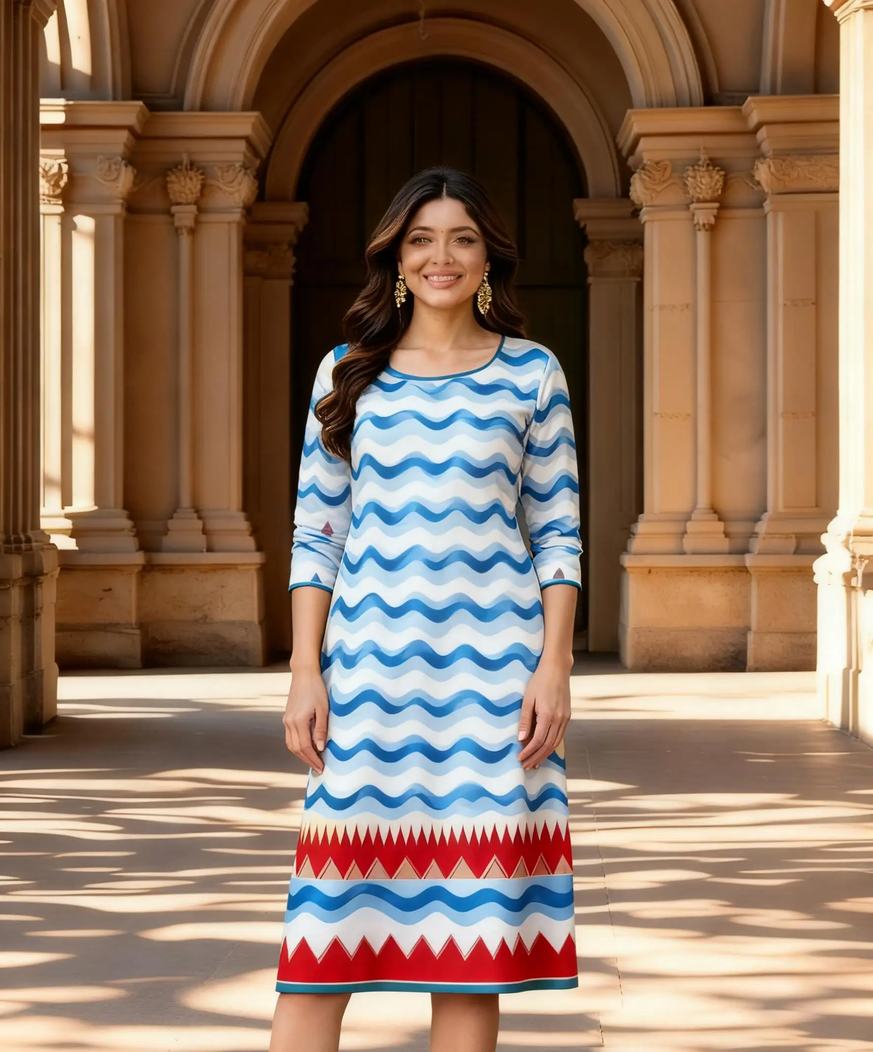 فستان نسائي كاجوال من كورتة مسلمة على الطراز الوطني أنبوب مستقيم عباية تركية غير رسمية قفطان مغربي بحاشية شق #1