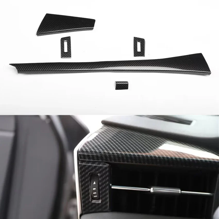 

Car Front Dashboard Decoration Strips Trim Sticker For Toyota Avalon 2019-2022 Left Hand Drive Auto Styling Moldings