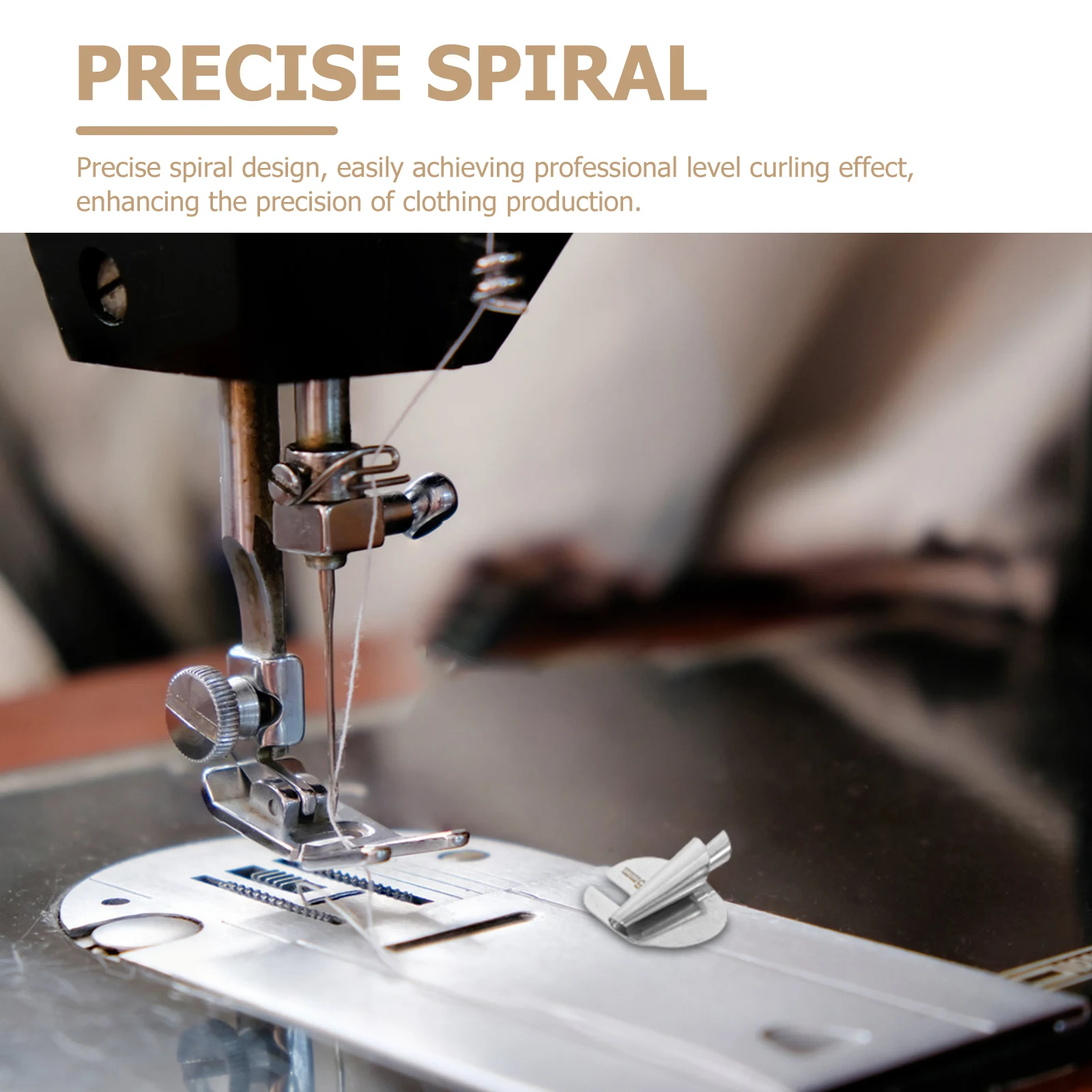 قدم الضغط الدوارة للحافة لآلات الخياطة، مرفق بحاشية لفة متينة مثالي لملحقات تشطيب القماش الممتازة #2