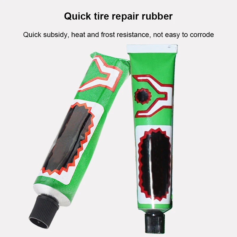 2024 Tire Repairing Glue for Motorcycle Car Inner Tube Puncture Repair Glue Auto Accessories Quick Repairing Kit