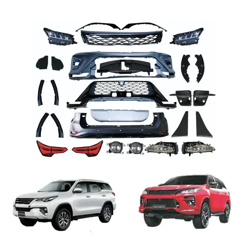 

KLT Hot selling 2016 Fortuner upgrade to 2022 conversion kits Legender bodykit For Fortuner GR sport body kit