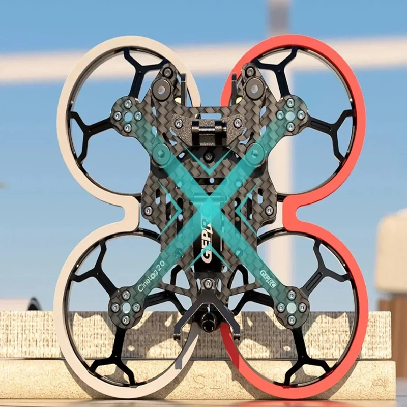 Geprc GEP-CL20 peças de quadro hélice acessório base quadcopter quadro fpv freestyle rc racing drone cinemalog20 hd o3