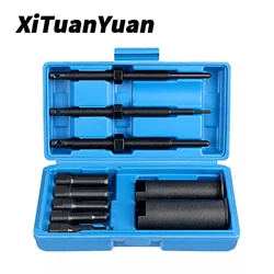 12 piece set of motorcycle inner hole bearing disassembly tool set, bicycle Peilin Lamala extraction tool set