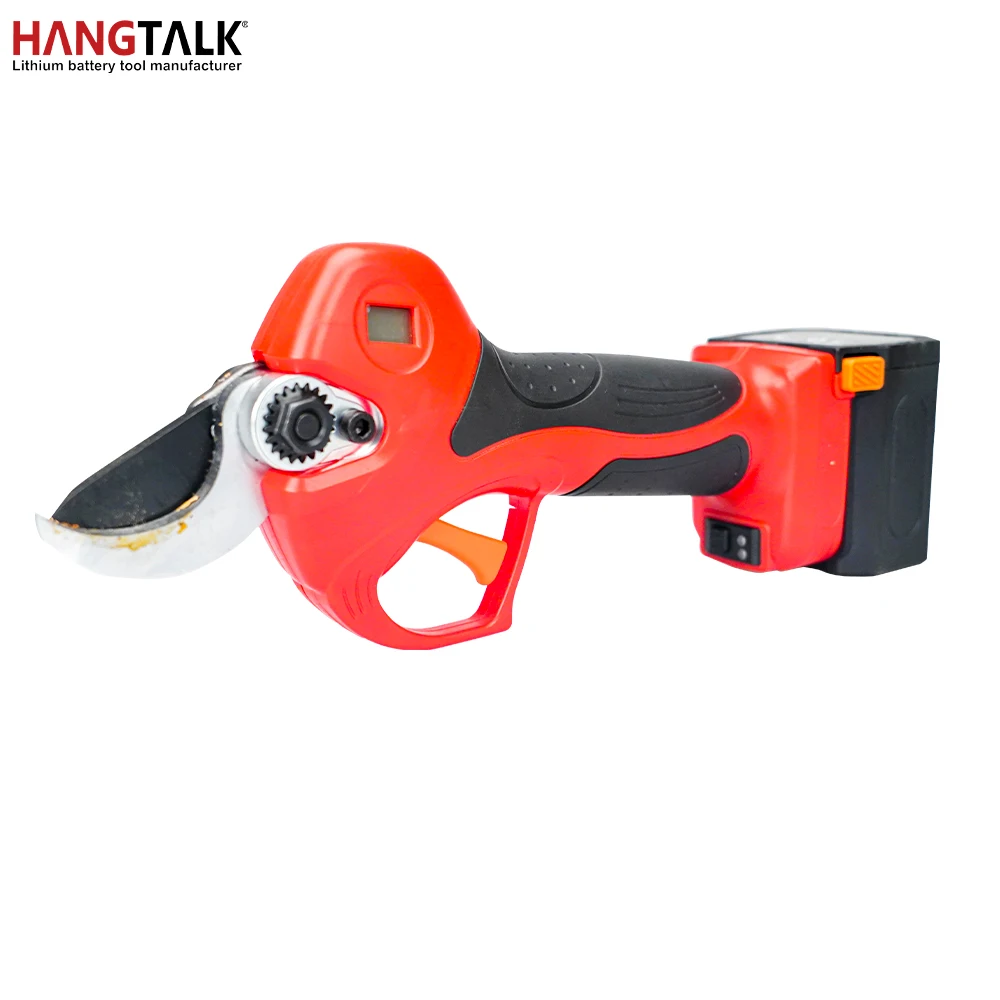 

HANGTALK 6-Inch Cordless Handheld Electric 21V Battery Powered Hand Chainsaw Chain Saw for Tree Branches Trimming Wood Cutting