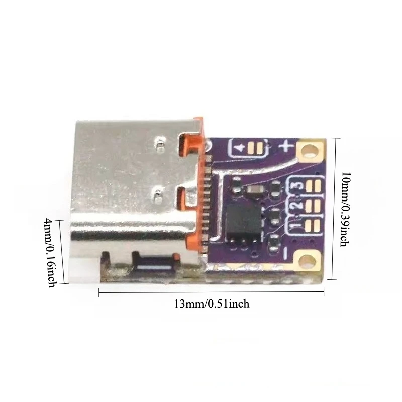 

3pcs PD Trigger Load Request High Voltage Type C Connector QC Protocol Fast Charger for Laptop Phone DIY