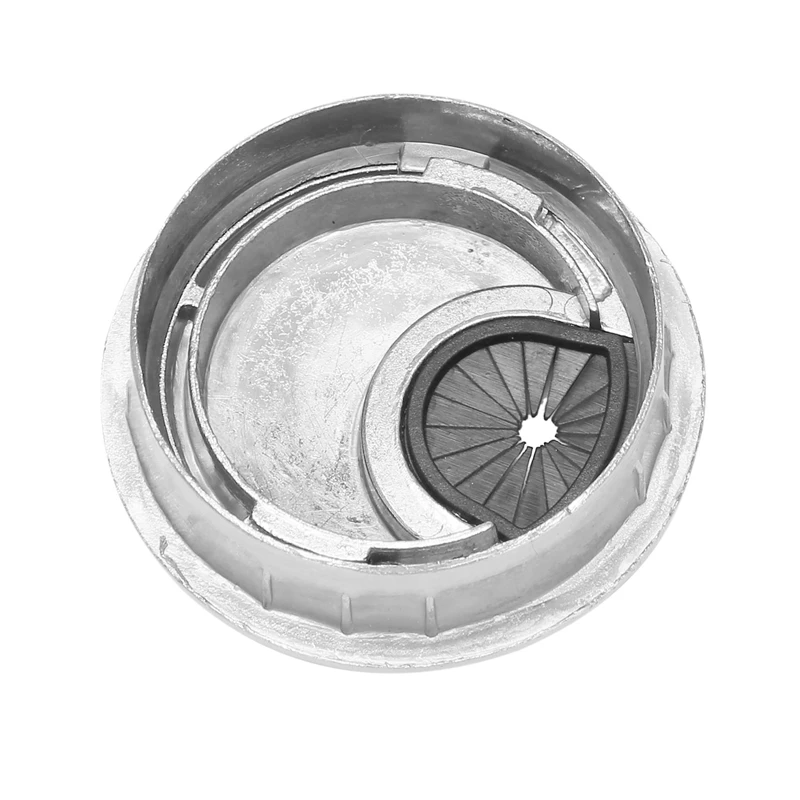 5X PC Computer Stainless Steel Outer Diameter 50mm Desk Grommet Cable Hole Cover