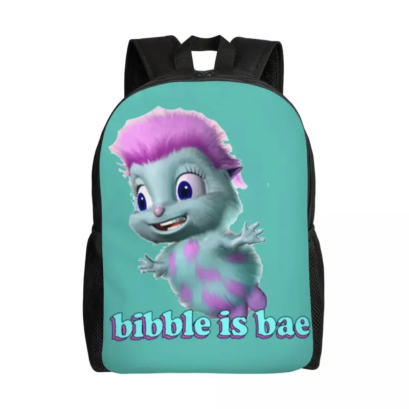 

Bibble Is Bae Backpacks for Men Women School College Student Bookbag Fits 15 Inch Laptop Funny Bags