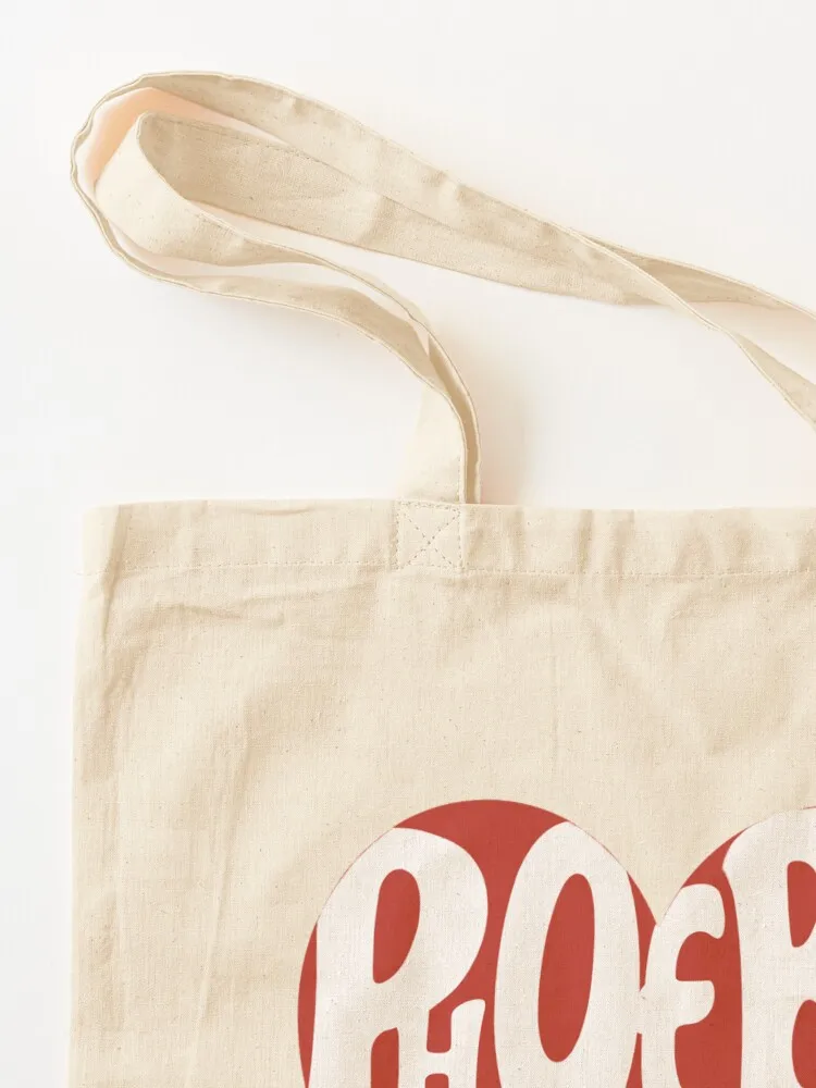 Phoebe Bridgers Logo Heart Tote Bag custom fabric bag Women's shopper bag canvas tote bags Women's shopping