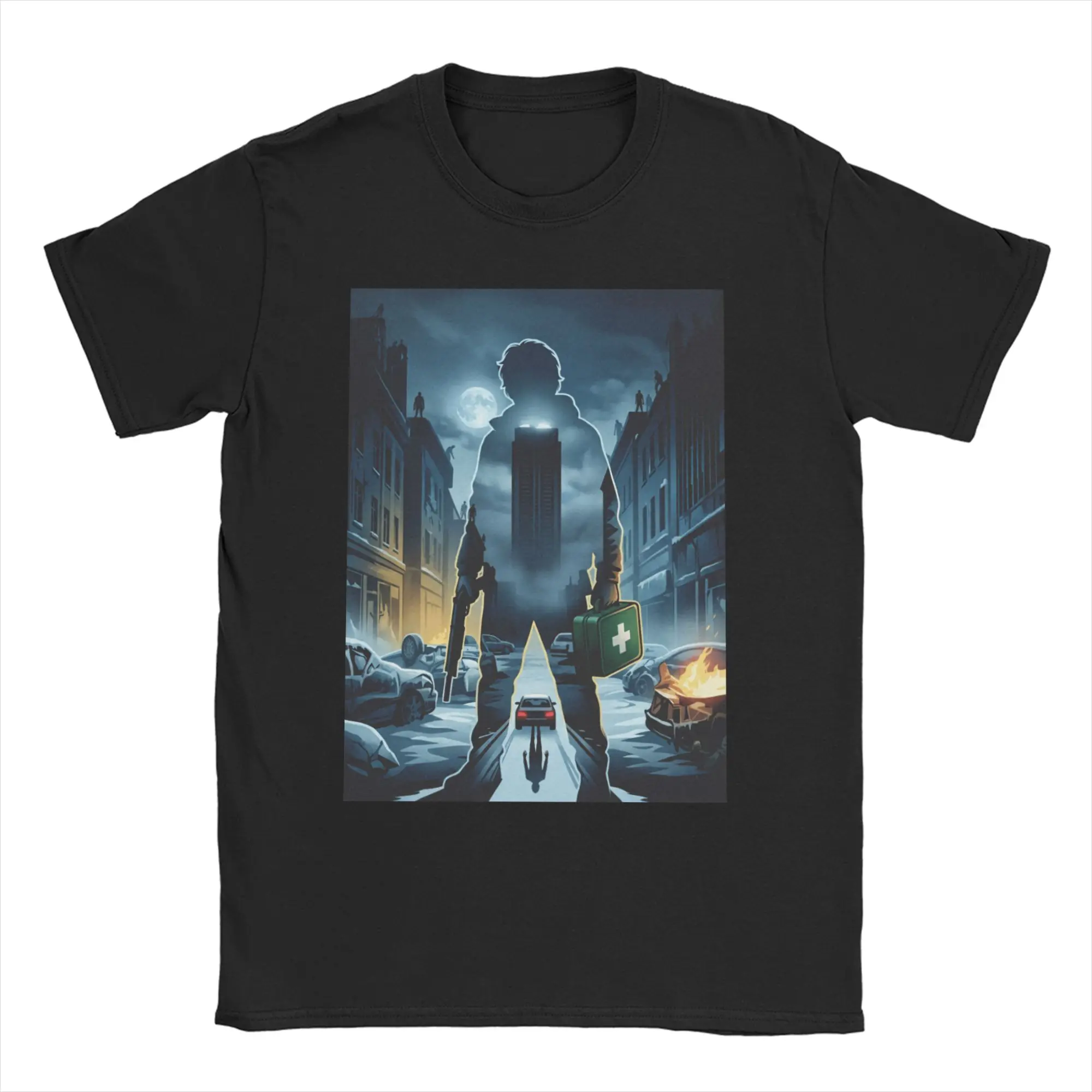 Bryan Hodukavich Medical Courier 2026 RE Movie T Shirts for Men Pure Cotton T-Shirts Crewneck Tee Shirt Short Sleeve Tops Summer