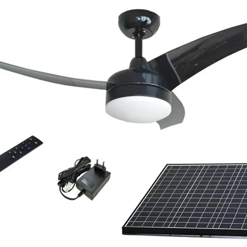 home appliance 42 inch solar ceiling fan dc motor fan 40 watt solar panel cooling fan Hot sales