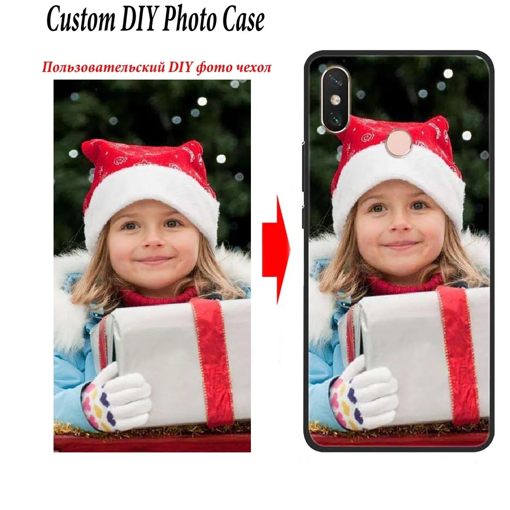 Customized Phone Cases for Xiaomi Mi Max 3 Mix 4 Case DIY Photo Design For Xiaomi Mi Play Mix 3 2 2s Silicone Cover Soft Name