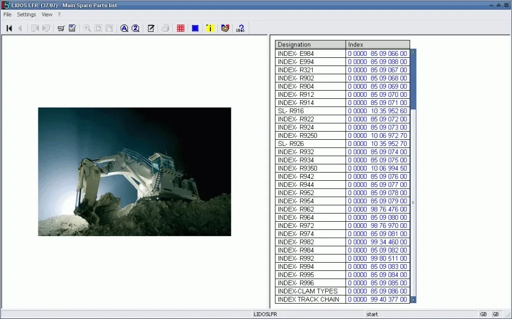 Liebherr Lidos All Parts & Service Complete Set Offline+HDD500GB ( You Can Select Take Keygen)+CF19 Laptop