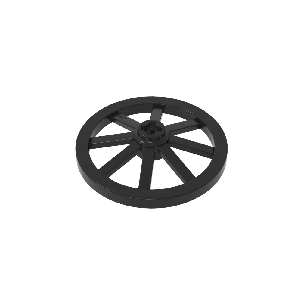 عجلة Eske Kouri GDS-2221 (قطر 33 مم) متوافقة مع قطع ليغو 4489/4489A، قطعة لعبة تجميع من مكعبات البناء