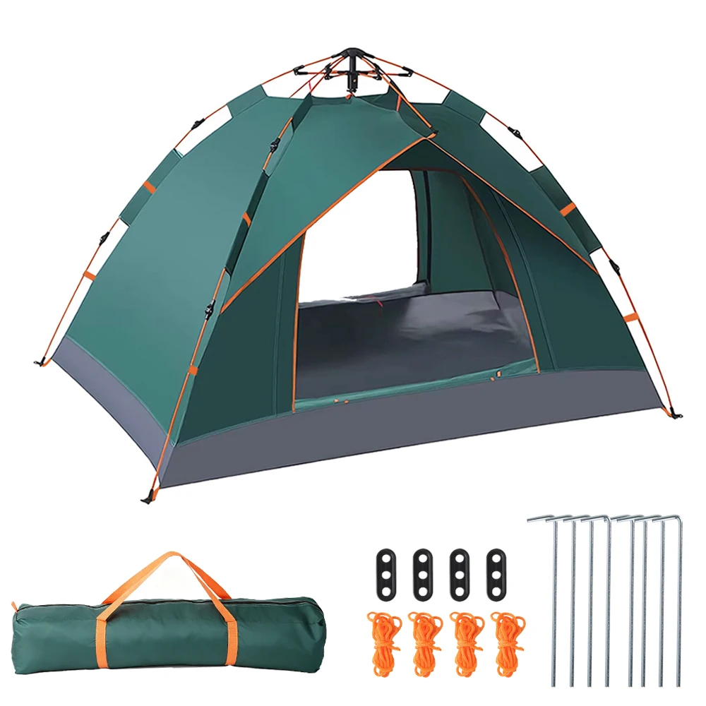 Carpa Automática 2 Personas Impermeable para Senderismo 200x150x110cm 🏕️