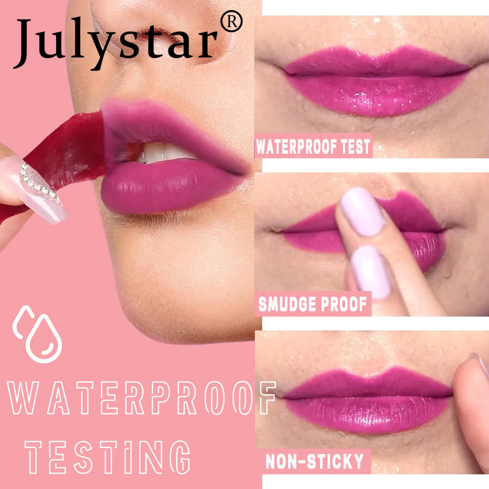 Peel Off Liquid Lipstick Waterproof Long Lasting Lip Gloss Tear Off antiaderente Cup Moisturizer Red Pink Lip Lint trucco cosmetico