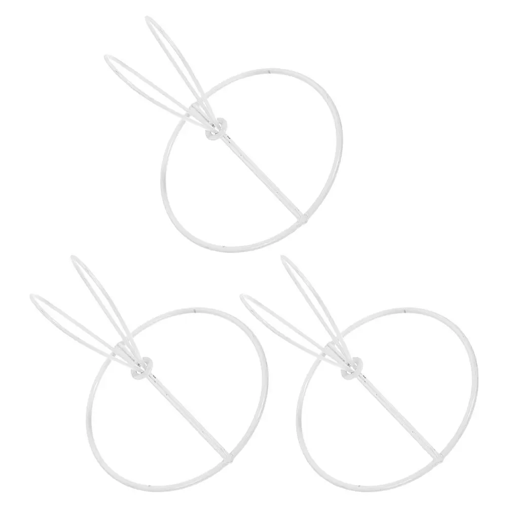 

3Pcs Lamp Shade Frame Metal Iron Wire Conical Clip-on DIY Lighting Accessories Lampshade for Pendant Lights