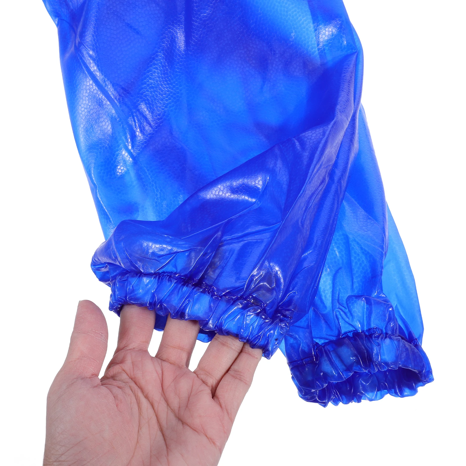 Waterproof Oil-Proof Long Sleeve Apron Thickened Pvc Workwear For Slaughterhouse Kitchen Lab Dishwashing Industrial Use