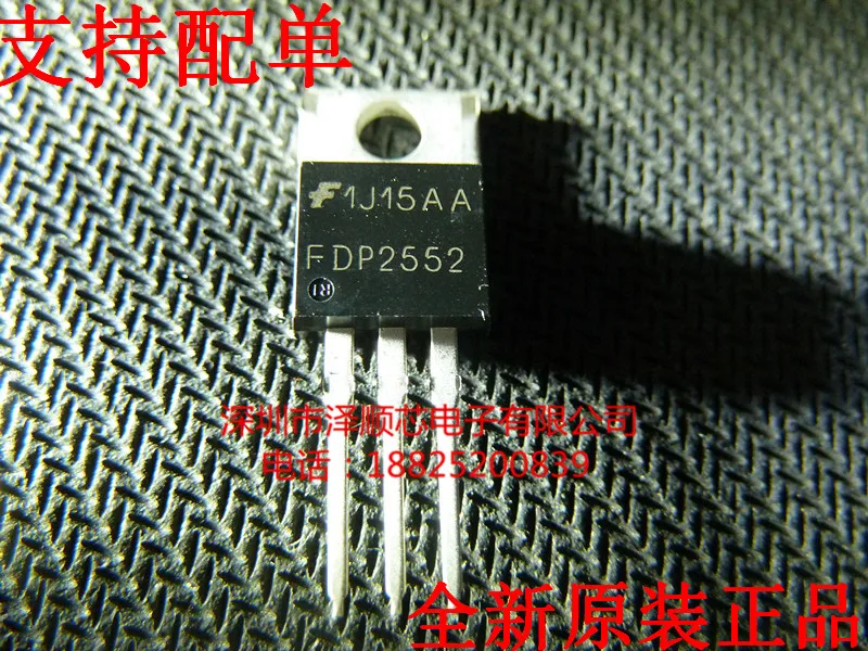 

30pcs original new FDP2552 TO-220 150V 37A N channel field-effect transistor